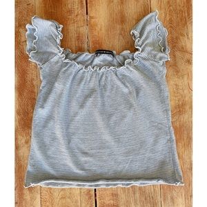 Brandy Melville Striped Top size small